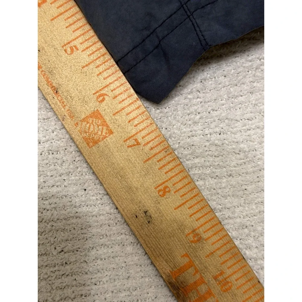 Tommy Hilfiger Mens Swim Trunks Shorts Navy Blue Solid Board Shorts Size M